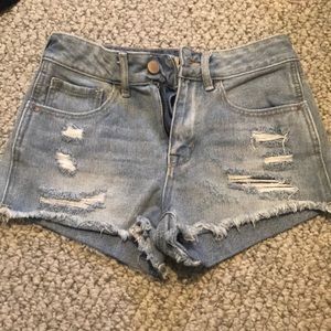 Pacsun Ripped jean shorts